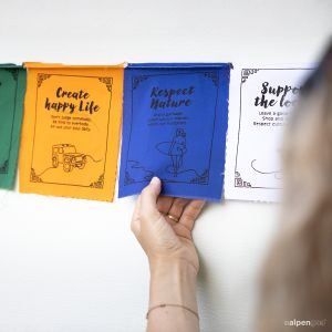 vanlife prayer flags